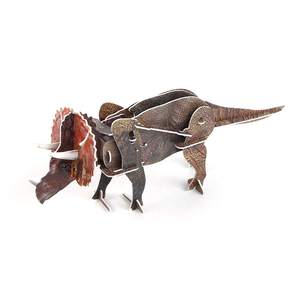 L'intelligence <span class=keywords><strong>de</strong></span> <span class=keywords><strong>dessin</strong></span> animé en plastique 3D animal <span class=keywords><strong>dinosaure</strong></span> puzzle jouets pour enfants - Product Image 6