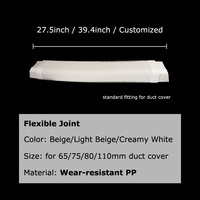 Kit de pièces pour climatiseur monosplit YOD, gaine de câblage décorative en PVC, gaine de conduit, ensemble de conduites, couvercle de ligne de conduit
