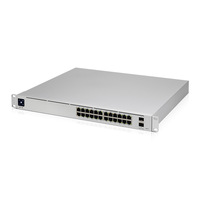 Commutateur PoE de couche 3 USW-Pro-24-POE à 24 ports avec 16 ports 8BT et 2 ports SFP+ pour les entreprises de taille moyenne
