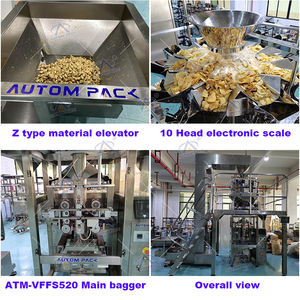 ใช้งานง่ายเครื่องชั่งอิเล็กทรอนิกส์อัตโนมัติเค้กข้าวโอ๊ตถั่วลิสงช็อคโกแลตถั่วชาบิสกิตขนมถั่วชิปบรรจุเครื่อง - Product Image 6