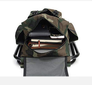 Nuoxin nuovo tessuto Oxford da esterno portatile zaino da trekking sedia per la pesca all'aperto escursionismo pieghevole camma pieghevole - Product Image 6