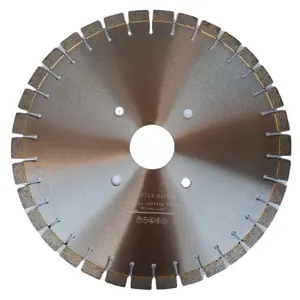Fabrika iyi kesme hızı granit elmas dairesel testere ağzı disk 350mm 14 inç için zor kumtaşı