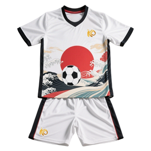 Maillot de <span class=keywords><strong>football</strong></span> personnalisé pour garçon, style <span class=keywords><strong>manga</strong></span> japonais, kit de <span class=keywords><strong>football</strong></span> sublimé, uniforme sportif personnalisé pour jeunes, cadeau pour jeunes athlètes - Product Image 4