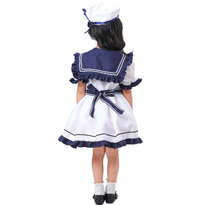 <span class=keywords><strong>Costume</strong></span> <span class=keywords><strong>da</strong></span> marinaio per bambini Anime Cos ragazza carina marina - Product Image 4