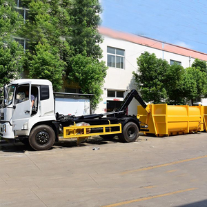 รถบรรทุกเก็บขยะแบบ Hook Lift Dongfeng 4x2 15 ลูกบาศก์เมตร ราคาดีที่สุด สำหรับการจัดการขยะในเขตเทศบาล - Product Image 5