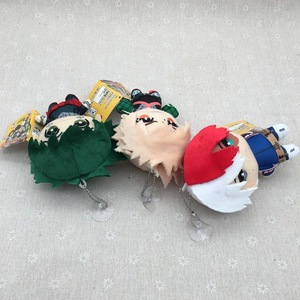 New 3 Designs Japan Style <b>Anime</b> My Hero Plush Figure Toys Midoriya Izuku Soft Plush Key Chains Different Size Plush Doll - Product Image 6