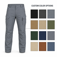 Pantalon de chasse tactique avec poches zippées et taille ajustable, séchage rapide pour le travail sur le terrain