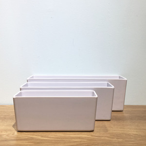 Rectangular Modern Minimalist White Ceramic Succulent <strong>Planter</strong> <strong>Pot</strong> <strong>Rectangle</strong> <strong>Planters</strong> Plastic Flower <strong>Pot</strong> - Product Image 3