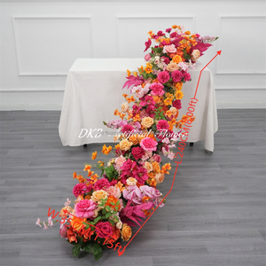 DKB Guirnalda de Flores Artificiales de Seda para Arco de Boda, Hojas Decorativas para Decoración de Bodas - Product Image 2