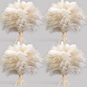 Decoración para el Hogar G25, Flor de Pampas Artificial de 55 cm, Ramo de Hierba de Pampas Artificial en Caja de Cartón, Decoración de Pascua - Product Image 1