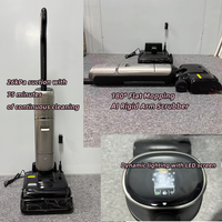 Aspirateur sans fil eau et poussière Dreame H60 Ultra, vapeur 160°C, eau chaude 90°C, serpillière, double bras, 26000Pa, autonettoyant, intelligent, pour sols d'hôtel