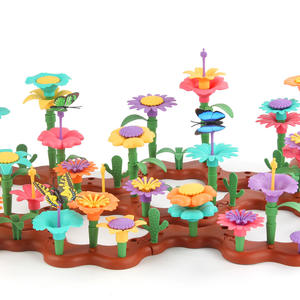Nouveau <span class=keywords><strong>2023</strong></span> Ensemble de jouets de jardin de fleurs 272 pièces, Jouets de fleurs, Ensemble de blocs de construction de fleurs, Ensemble de blocs de construction DIY pour enfants - Product Image 3