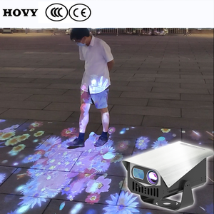 Tùy chỉnh 3D ba chiều chiếu Video dài phạm vi ngoài trời Lập Bản Đồ xây dựng máy chiếu tự động tập trung được xây dựng trong loa 1920x1080 - Product Image 4