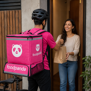 <span class=keywords><strong>Sac</strong></span> à <span class=keywords><strong>dos</strong></span> isotherme pour livraison de pizza personnalisé, imperméable, pour moto, 130 g/m², compatible avec Doordash, Glovo, Food Panda, avec éclairage LED - Product Image 1