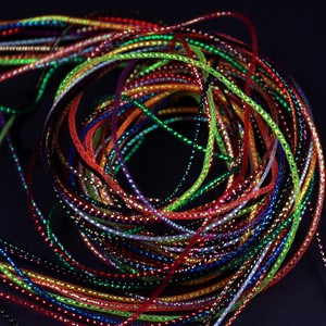 Matériel de montage de mouches <span class=keywords><strong>Micro</strong></span> Tubbing pour nervures de moucherons, corps de streamer nymphes, fil UV Pearl Flasher - Product Image 3