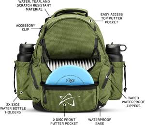 Sac à dos personnalisé avec votre logo, échantillon gratuit, grande capacité, multifonctionnel, pour sports de plein air, sac de disc-golf junior - Product Image 3