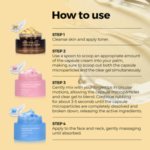 Crema de Cápsulas Personalizada con Niacinamida, Retinol, Cúrcuma, Colágeno y Vitamina E, con Sodio Dna y PDRN, para Hidratación Facial - Product Image 5