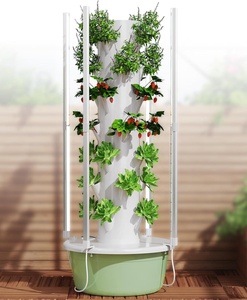 Système d'<span class=keywords><strong>arrosage</strong></span> de <span class=keywords><strong>pompe</strong></span> de culture de légumes à la maison de tour hydroponique verticale intérieure/extérieure standard de l'ue TSP-L7-28P-LED - Product Image 5