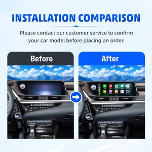 Módulo de Interfaz Multimedia Android CarPlay de 8+128 GB para Actualización de Pantalla OEM para Lexus ES 2018-2020 con YouTube, <span class=keywords><strong>Netflix</strong></span> - Product Image 4