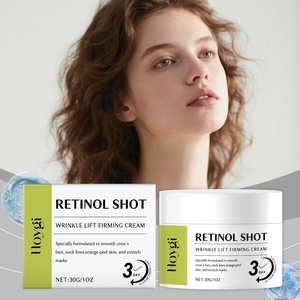 Autocollants personnalisés pour les yeux, soin au rétinol, faible MOQ, crème contour des yeux anti-rides, lifting du visage - Product Image 1