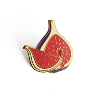 Broches en émail personnalisées en forme de chou-fleur, broches de végétal vert, badges en métal tendance, broche en émail saine et plate