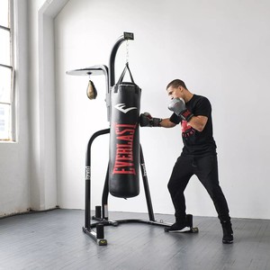 Thép điện tháp cho boxing phòng tập thể dục thiết bị tốc độ bóng và nặng túi đứng với boxing nền tảng - Product Image 1