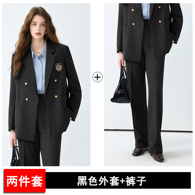 black suit pants
