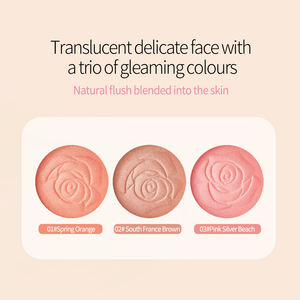 Nouveauté QXQY <span class=keywords><strong>Blush</strong></span> à effet relief floral, maquillage longue tenue, couleur changeante, waterproof, belle couleur - Product Image 6