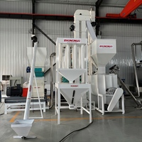 Ensemble complet de machines de transformation des aliments pour animaux (porcs, vaches et poulets)