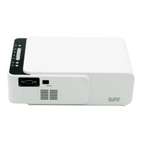 Projecteur Pico T5 1080P 3D, 100 Lumens ANSI, Android 11, LED, 1500:1, compatible 4K, portable, garantie 30 jours, home cinéma