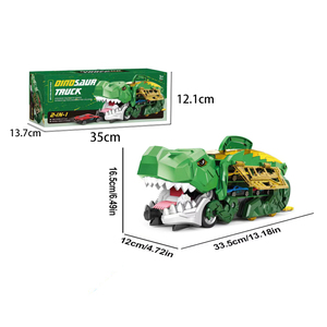 OEM ODM Tyrannosaurus Rex Transform camión Retrofit para recibir 6 contenedores <span class=keywords><strong>de</strong></span> coche <span class=keywords><strong>de</strong></span> <span class=keywords><strong>metal</strong></span> dinosaurio modelo <span class=keywords><strong>de</strong></span> camión <span class=keywords><strong>de</strong></span> transporte <span class=keywords><strong>de</strong></span> <span class=keywords><strong>Juguetes</strong></span> - Product Image 6