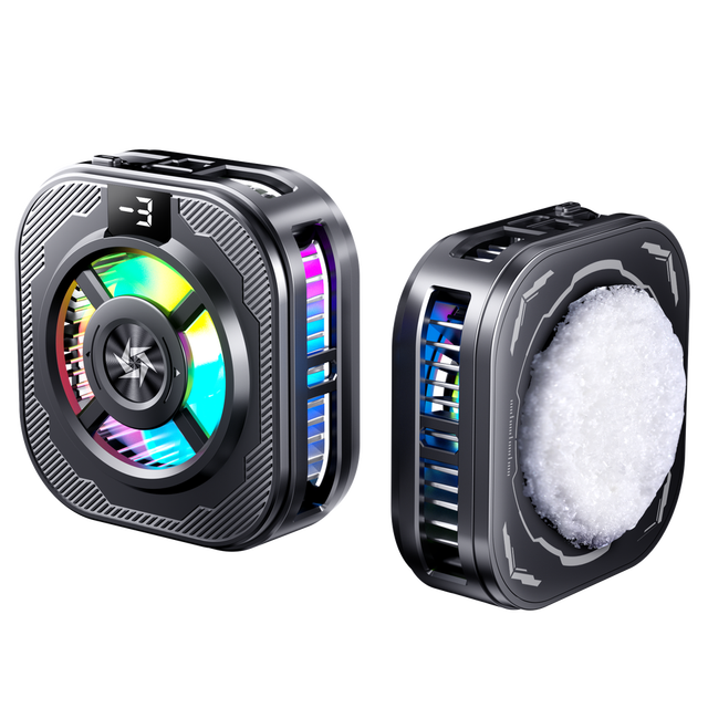 OEM SL39 Gaming Cooling Fan for Mobile Phone Featuring Semiconductor Heatsink Magnetic Radiator ABS Material