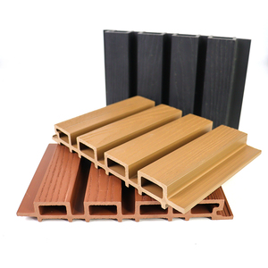 Panel <span class=keywords><strong>de</strong></span> Revestimiento <span class=keywords><strong>de</strong></span> Madera Plástica Compuesta (WPC) con Acabado <span class=keywords><strong>de</strong></span> Grano <span class=keywords><strong>de</strong></span> Madera, Resistente a los Rayos UV, al <span class=keywords><strong>Agua</strong></span> y con Color Estable - Product Image 2