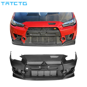 Para-choque Dianteiro TaTcTg <span class=keywords><strong>Lancer</strong></span> FQ400 para <span class=keywords><strong>Mitsubishi</strong></span> <span class=keywords><strong>Lancer</strong></span> Estilo FQ Material PP de Alta Qualidade 2009-2017 Kits de Carroceria Automotiva - Product Image 1