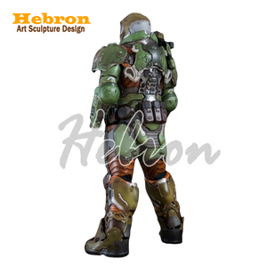 ชุดคอสเพลย์ตัวละครเกม Doom Slayer แบบปรับแต่งได้ ชุดสะสมส่วนตัวครบชุด สำหรับการแสดงบทบาทสมมติ งานอีเว้นท์ การแสดง สำหรับผู้ใหญ่ ทั้งชายและหญิง - Product Image 5