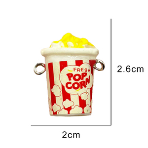 เรซิ่นรูปสัตว์การ์ตูนน่ารักสีสันสดใส ขนาด 1:12 สำหรับตกแต่งโทรศัพท์มือถือ บ้านตุ๊กตา ของตกแต่งสร้างสรรค์ จี้ห้อยกระเป๋า ของเล่นจิ๋ว KL - Product Image 5