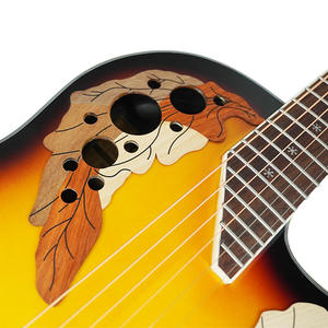 <span class=keywords><strong>Guitarra</strong></span> acústica Hot Ovation SB con cuerpo de palisandro Cuello de abeto sólido Pastilla incorporada-Hecho en China - Product Image 4
