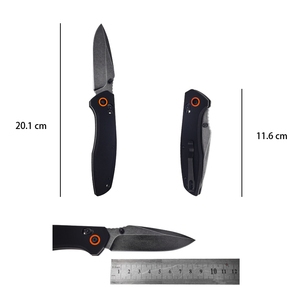 3.5in Túi xách tay chiến thuật 8cr thép rửa đá lưỡi G10 xử lý Khung Khóa gấp dao cho săn bắn sinh tồn ngoài trời - Product Image 3