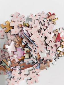 Manufacturer Custom Wholesale 1000-<strong>Piece</strong> Cartoon Toy Grey Board Jigsaw <strong>Puzzle</strong> Full Color Printing Square <strong>Corners</strong> Matte/Glossy - Product Image 3