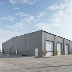 مستودع معدني خفيف الوزن مسبق الصنع حديث ومعتمد من ASTM، مبنى نمطي للحام والقطع، للاستخدام المؤقت - Product Image 4