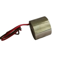 P2529K מיני צורה עגולה 25mm קוטר 12kg כוח אחיזה DC 24V מגנט קבוע אלקטרומגנט הפוך לפלדה - Product Image 2