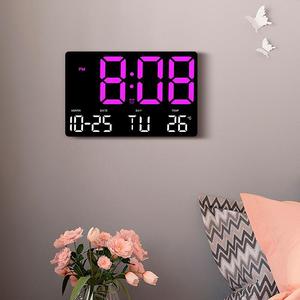 Modern Large-Screen Wall <b>Clock</b> Cross-Border Dual-Purpose Alarm <b>Clock</b> for Living Room Simple Style Table Wall <b>Clock</b> 0717 - Product Image 3