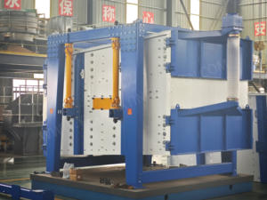 सिरेमिक रेत सिफ्टर मशीन कार्बन स्टील आयताकार स्त्री स्क्रीन वर्ग स्विंग टंबलर कंपन स्क्रीन - Product Image 4