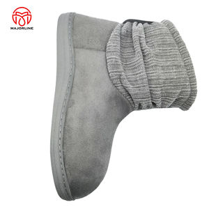 Winter Mode New Warm Woolen Casual Damen Indoor und Outdoor Schneeschuhe Knöchel Home Slipper Stiefel Fuzz Fluffy Schuhe - Product Image 5