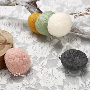 Bebevisa ฟองน้ำใยบุกถ่านไม้ไผ่สีดำ, ฟองน้ำใยบวบครึ่งลูกเร่งการเผาผลาญ - Product Image 2