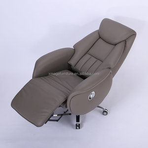 Silla Ejecutiva Moderna de Cuero para Oficina, Giratoria, con Altura Ajustable, para Hogar, Taller, Sala de Estar, Uso Comercial - OEM/ODM XhG-QL-N0 - Product Image 5