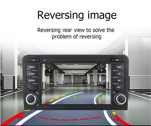 7 pouces <span class=keywords><strong>Double</strong></span> <span class=keywords><strong>Din</strong></span> Android11 autoradio stéréo lecteur vidéo DVD pour <span class=keywords><strong>Audi</strong></span> <span class=keywords><strong>A3</strong></span> avec lecteur multimédia BT Navigation GPS - Product Image 4