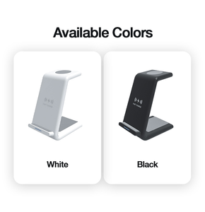 Cargador Rápido Just Link de 20 W, Multifunción Inalámbrico 3 en 1, con Luz LED, Soporte para Teléfono Móvil para iPhone, <span class=keywords><strong>iWatch</strong></span>, iPad, para Samsung, 5 V/2 A - Product Image 3