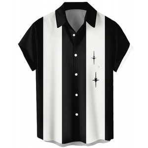 <span class=keywords><strong>Camicia</strong></span> da spiaggia a <span class=keywords><strong>mezza</strong></span> <span class=keywords><strong>manica</strong></span> estiva da <span class=keywords><strong>uomo</strong></span> personalizzata Anti-Pilling a righe Casual Casual Casual Casual da <span class=keywords><strong>uomo</strong></span> - Product Image 5