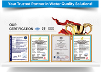 Transmisor de Calidad de Agua 4 en 1 en Línea, 0-14pH ±2000mV ORP, 0-200mS EC, 0-2000ppm TDS, 0 a 55 Grados Celsius, RS485 Modbus OEM
